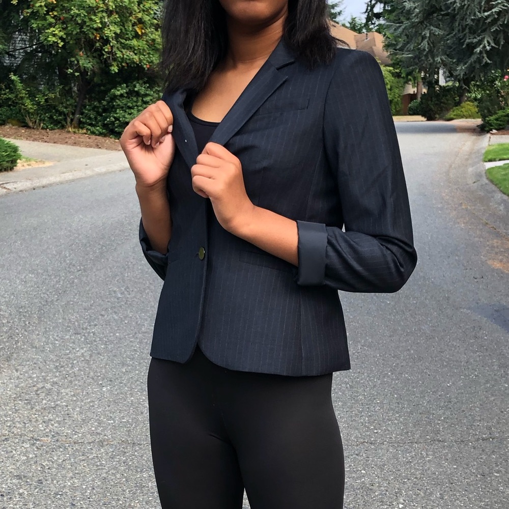 Ann Taylor black suit